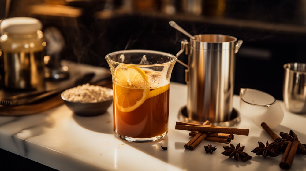 Receita de Coquetel Quente de Rum com Manteiga: Delícia Clássica e Aconchegante do Inverno