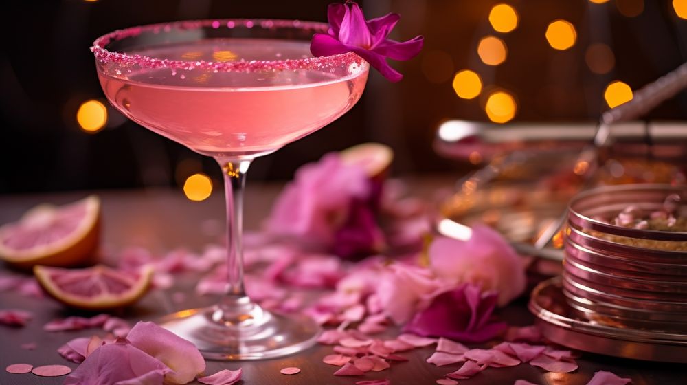 Receta de cóctel Pink Gin: La elegante y rosada bebida de elección