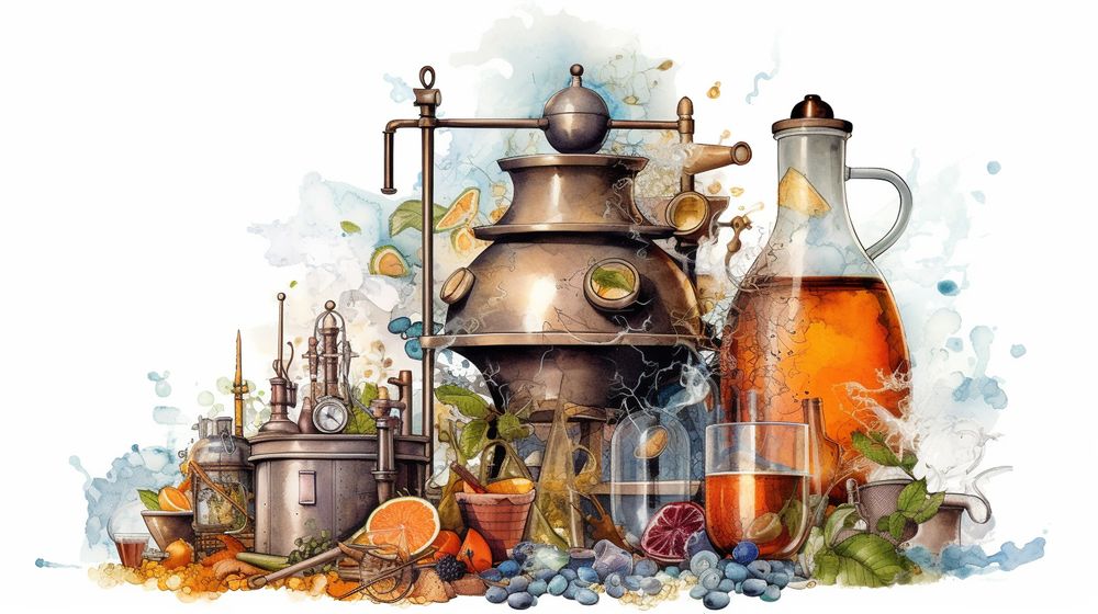 El arte de destilar magia: Desentrañando los misterios de la producción de ginebra