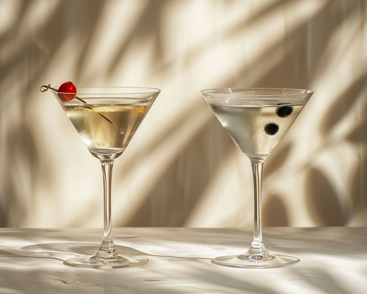 Classic Martini vs Dry Martini: Stirring the Mix-Up