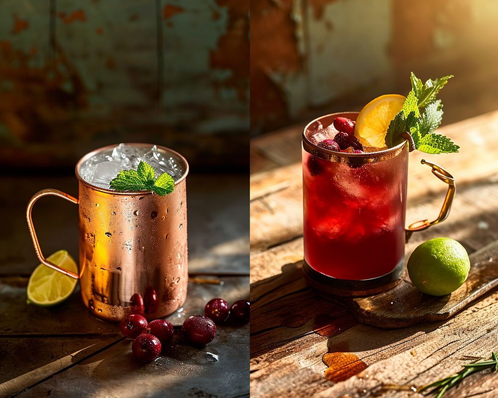 Moscow Mule vs Cranberry Mule: The Distinct Duel