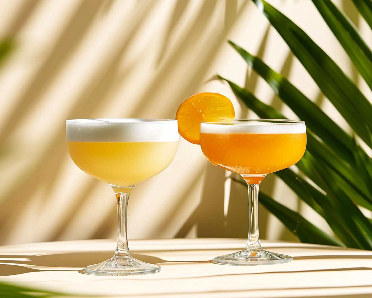 Whiskey Sour vs Peach Whiskey Sour: A Zesty Showdown