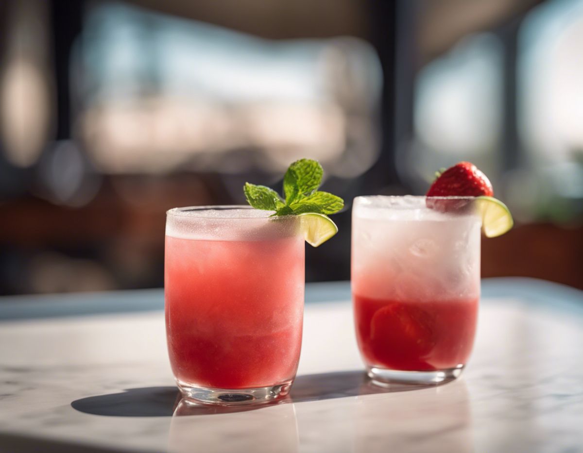 Daiquiri vs Strawberry Daiquiri: Sip-Off