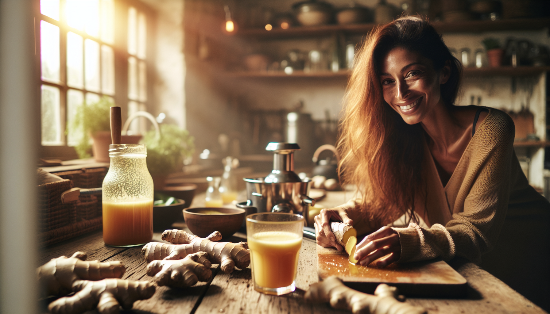 Ginger Juice Recipe and Ingredients